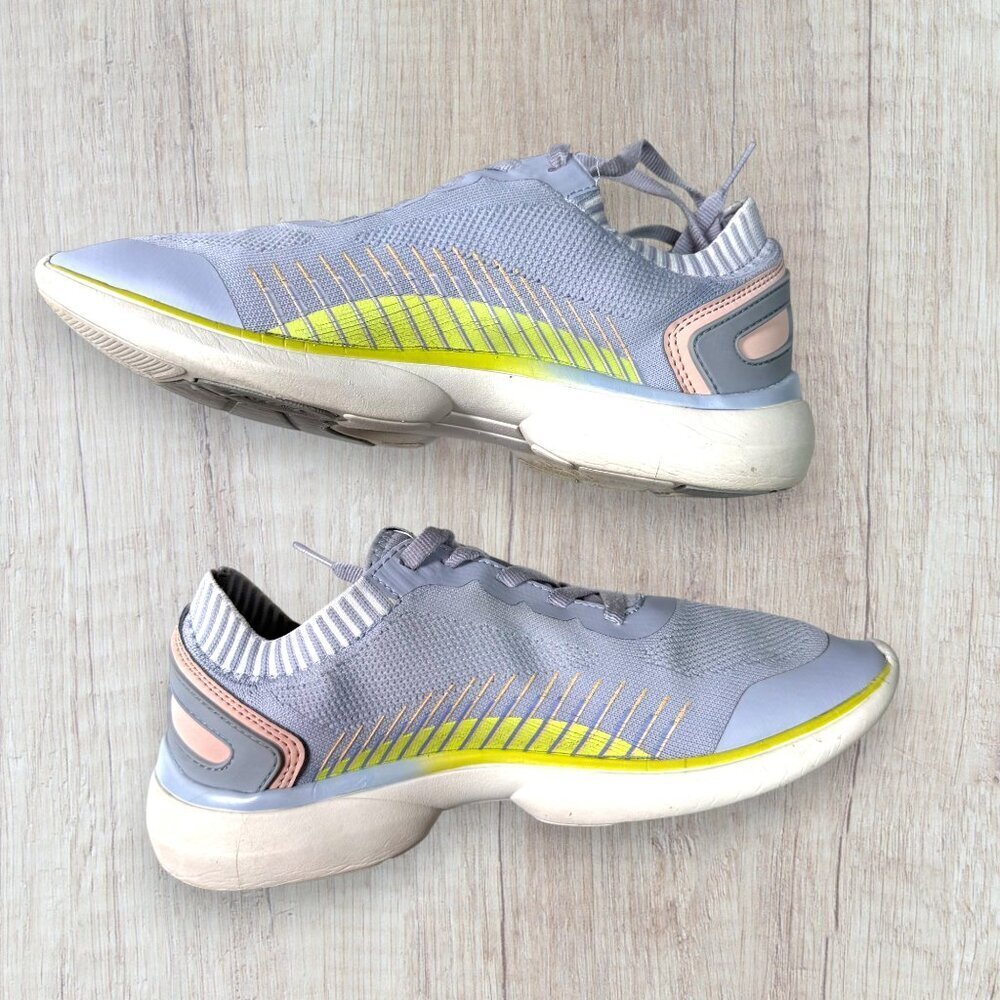 Vionic Embolden Women’s Athletic Sneakers Gray Knit Mesh Size 7.5 (EU 38.5)